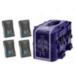 IDX ES-9/4S (ES94S) 4 x ENDURA-HL9S Batteries and 1 x VL-4S Simultaneous Charger IDX ES-9/4S (ES94S) 4 x ENDURA-HL9S Batteries and 1 x VL-4S Simultaneous Charger