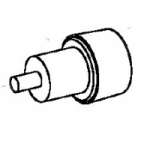 Dedolight 100.SP.28 (100SP28) Rear Cover Retaining Knob, includes retaining knob and retaining washer for DLH/DLH2 Dedolight 100.SP.28 (100SP28) Rear Cover Retaining Knob, includes retaining knob and retaining washer for DLH/DLH2