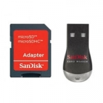Sandisk SDDRK-121-B35 (SDDRK121B35) USB microSD / M2 Reader and microSD to SD Adapter Sandisk SDDRK-121-B35 (SDDRK121B35) USB microSD / M2 Reader and microSD to SD Adapter