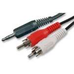 3.5mm Stereo Jack Plug to 2x RCA/Phono Plugs Cable - 10 Metre Length 3.5mm Stereo Jack Plug to 2x RCA/Phono Plugs Cable - 10 Metre Length