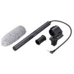 Ex Demo Sony ECM-CG50BP (ECMCG50BP) Shotgun microphone, super-cardioid, battery powered, Low-cut, on/off switch includes windshield, 3.5mm, shock-mount Ex Demo Sony ECM-CG50BP (ECMCG50BP) Shotgun microphone, super-cardioid, battery powered, Low-cut, on/off switch includes windshield, 3.5mm, shock-mount