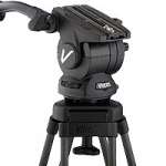 Vinten V4046-0001 (V40460001) Vision 10AS Head (100mm Ball base) with 1 telescopic pan bar, camera plate & bowl clamp Vinten V4046-0001 (V40460001) Vision 10AS Head (100mm Ball base) with 1 telescopic pan bar, camera plate & bowl clamp