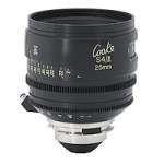 Cooke Optics S4/i 25mm T2 35mm/Super 35mm Prime Lens with Arriflex PL Mount Cooke Optics S4/i 25mm T2 35mm/Super 35mm Prime Lens with Arriflex PL Mount