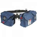 Portabrace BP-3 (BP3) Waist Belt Production Pack with two pouches (includes AC pouch) for tapes, microphones, mic stands, wide angle lens adapters and more (blue) Portabrace BP-3 (BP3) Waist Belt Production Pack with two pouches (includes AC pouch) for tapes, microphones, mic stands, wide angle lens adapters and more (blue)