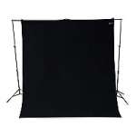 Westcott 133 9ft x 10ft Rich Black Wrinkle Resistant Backdrop (photographic background) (860380) Westcott 133 9ft x 10ft Rich Black Wrinkle Resistant Backdrop (photographic background) (860380)