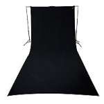 Westcott 138 9ft x 20ft (2.74m x 6.09m) Rich Black Backdrop (photographic background) (860382) Westcott 138 9ft x 20ft (2.74m x 6.09m) Rich Black Backdrop (photographic background) (860382)