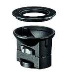 Manfrotto 325N (325-N) Bowl Adaptor - adapter kit to connect a 75mm or 100mm half bowl video head to a flat base tripod Manfrotto 325N (325-N) Bowl Adaptor - adapter kit to connect a 75mm or 100mm half bowl video head to a flat base tripod