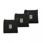Portabrace PB-B63 (PBB63) 6x6-inch Zippered Padded Pouches - Set of 3 Portabrace PB-B63 (PBB63) 6x6-inch Zippered Padded Pouches - Set of 3