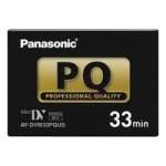 Panasonic AY-DVM33PQ (AYDVM33PQ, AY-DVM33PQUS, AYDVM33PQUS) Mini-DV Professional Quality Cassette - 33 Minutes Panasonic AY-DVM33PQ (AYDVM33PQ, AY-DVM33PQUS, AYDVM33PQUS) Mini-DV Professional Quality Cassette - 33 Minutes