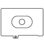Canon EC-S (ECS) Camera Focusing Screen- Type S (Precision Matte for manual focusing) (Canon p/n 0848B001AA) Canon EC-S (ECS) Camera Focusing Screen- Type S (Precision Matte for manual focusing) (Canon p/n 0848B001AA)