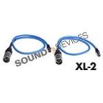 Sound Devices XL-2 (XL2) Audio Mixer Cable TA3-F to XLR-M - connects balanced TA3 outputs to balanced XLR inputs (25 inch) Sound Devices XL-2 (XL2) Audio Mixer Cable TA3-F to XLR-M - connects balanced TA3 outputs to balanced XLR inputs (25 inch)