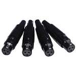 Sound Devices XL-4 (XL4) TA3-F (type) connectors (bag of 4) Sound Devices XL-4 (XL4) TA3-F (type) connectors (bag of 4)