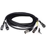 Sound Devices XL-10 (XL10) Breakout Cable Hirose 10-pin to two-XLR (balanced L/R) and 3.5 mm plug (442 Stereo Return A) Sound Devices XL-10 (XL10) Breakout Cable Hirose 10-pin to two-XLR (balanced L/R) and 3.5 mm plug (442 Stereo Return A)