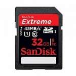 Sandisk SDSDX-032G-X46 (SDSDX032GX46) 32GB SDHC Extreme HD Video 45MB/s Card, Class 10 Sandisk SDSDX-032G-X46 (SDSDX032GX46) 32GB SDHC Extreme HD Video 45MB/s Card, Class 10