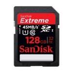 SanDisk SDSDX-128G-X46 (SDSDX128GX46) 128GB SDXC Extreme HD Video 45MB/s UHS-1 Card SanDisk SDSDX-128G-X46 (SDSDX128GX46) 128GB SDXC Extreme HD Video 45MB/s UHS-1 Card