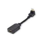 Cineroid H-ASR-01-CRB (HASR01CRB) Full to Mini HDMI Gender Cable (A Gender to mini 90 deg B) (10cm) Cineroid H-ASR-01-CRB (HASR01CRB) Full to Mini HDMI Gender Cable (A Gender to mini 90 deg B) (10cm)