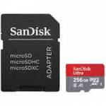 Sandisk SDSQUAM-256G-GN6MA Ultra 256GB microSDXC UHS-I Card for Cameras - up to 80mb/s Read Speed with SD Adaptor (SDSQUAM256GGN6MA) Sandisk SDSQUAM-256G-GN6MA Ultra 256GB microSDXC UHS-I Card for Cameras - up to 80mb/s Read Speed with SD Adaptor (SDSQUAM256GGN6MA)