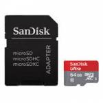 Sandisk SDSQUAR-064G-GN6TA Ultra 64GB UHS-I microSDXC Card with Adapter for Tablets - 100MB/s C10 (SDSQUAR064GGN6TA) Sandisk SDSQUAR-064G-GN6TA Ultra 64GB UHS-I microSDXC Card with Adapter for Tablets - 100MB/s C10 (SDSQUAR064GGN6TA)