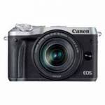 Canon EOS M6 24.2 Megapixel EF-M Mount Digital Camera with 18-150mm f/3.5-6.3 IS STM Lens - Silver (p/n 1725C043AA) Canon EOS M6 24.2 Megapixel EF-M Mount Digital Camera with 18-150mm f/3.5-6.3 IS STM Lens - Silver (p/n 1725C043AA)