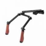 Wooden Camera Shoulder Rig v2 - Premium, Brown Leather (p/n 204000) Wooden Camera Shoulder Rig v2 - Premium, Brown Leather (p/n 204000)