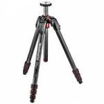 Manfrotto MT190GOC4TB (MT190GO-C4TB) 190 Go Carbon Fibre 4 Section Tripod - Black Manfrotto MT190GOC4TB (MT190GO-C4TB) 190 Go Carbon Fibre 4 Section Tripod - Black