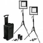 Westcott Flex Daylight 1 ft x 1 ft 2-Light Cine Travel Kit - 12V, 55W - Available in Daylight and Bi-Colour Versions Westcott Flex Daylight 1 ft x 1 ft 2-Light Cine Travel Kit - 12V, 55W - Available in Daylight and Bi-Colour Versions