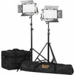 Ikan LB5-2PT-KIT (LB52PTKIT) Lyra Bi-Colour Soft Panel Half x 1 Studio & Field LED 2 Light Kit with Gold & V-Mount Battery Plate Ikan LB5-2PT-KIT (LB52PTKIT) Lyra Bi-Colour Soft Panel Half x 1 Studio & Field LED 2 Light Kit with Gold & V-Mount Battery Plate