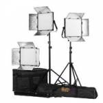 Ikan LB10-3PT-KIT (LB103PTKIT) Lyra 1 x 1 Bi-Colour (3200K-5600K) 3-Point Soft Panel LED Light Kit with Gold and V-Mount Battery Plate Ikan LB10-3PT-KIT (LB103PTKIT) Lyra 1 x 1 Bi-Colour (3200K-5600K) 3-Point Soft Panel LED Light Kit with Gold and V-Mount Battery Plate