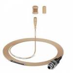 Sennheiser MKE 1-4-2 (MKE142) Miniature clip-on microphone, 3-pin SE connector, brown (p/n 502834) Sennheiser MKE 1-4-2 (MKE142) Miniature clip-on microphone, 3-pin SE connector, brown (p/n 502834)