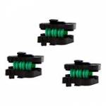 Freefly Vibration Isolator Cartridge Set of 3 for Alta - Teal version for medium payloads (p/n 910-00174) Freefly Vibration Isolator Cartridge Set of 3 for Alta - Teal version for medium payloads (p/n 910-00174)