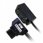 Hawk-Woods PC-46 (PC46) D-Tap Splitter 30cm - Male Power-con to 4-way Female Power-con and 2-way Hirose 4P Hawk-Woods PC-46 (PC46) D-Tap Splitter 30cm - Male Power-con to 4-way Female Power-con and 2-way Hirose 4P