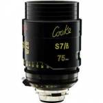 Cooke Optics S7/i 75mm T2 35mm/Super 35mm Prime Cine Lens with PL Mount Cooke Optics S7/i 75mm T2 35mm/Super 35mm Prime Cine Lens with PL Mount