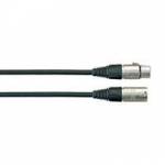 Canford Audio 38-100 (3FXX-3MXX-HST) 3Pin Female - 3Pin Male HST XLR Cable - Black 3m Canford Audio 38-100 (3FXX-3MXX-HST) 3Pin Female - 3Pin Male HST XLR Cable - Black 3m