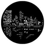 rosco 79023 (DHA 99023) City Lights 2 gobo in M size (compatible with dedolight projection system) rosco 79023 (DHA 99023) City Lights 2 gobo in M size (compatible with dedolight projection system)