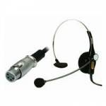 Panasonic DL-400 (NIPROS DL-400) Single Ear Pad Headset with Microphone - Intercom Studio Type Panasonic DL-400 (NIPROS DL-400) Single Ear Pad Headset with Microphone - Intercom Studio Type