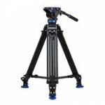 Benro A673TMBS8 (A673-TMBS8) A67ETM Dual Stage AL Video Tripod Kit with S8 Head Benro A673TMBS8 (A673-TMBS8) A67ETM Dual Stage AL Video Tripod Kit with S8 Head