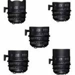 Sigma PL Mount T1.5 FF High Speed Prime Cine Lens Bundle (Includes 20mm, 24mm, 35mm, 50mm, 85mm and Case) Sigma PL Mount T1.5 FF High Speed Prime Cine Lens Bundle (Includes 20mm, 24mm, 35mm, 50mm, 85mm and Case)