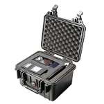 Peli Products 1300 Waterproof Guard Box with Foam (Pelican, Pelicase) (Internal Dimensions: W 24.0 cm x D 18.5 cm x H 15.3 cm) Peli Products 1300 Waterproof Guard Box with Foam (Pelican, Pelicase) (Internal Dimensions: W 24.0 cm x D 18.5 cm x H 15.3 cm)
