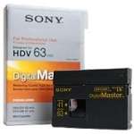 Sony PHDVM-63DM (PHDVM63DM) 63 minute HDV Digital Master Tape Sony PHDVM-63DM (PHDVM63DM) 63 minute HDV Digital Master Tape