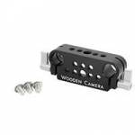 Wooden Camera LW 15mm Top Mount for attaching to any two 1/4-20 holes spaced 18, 27, or 36mm centre to centre (p/n 148200) Wooden Camera LW 15mm Top Mount for attaching to any two 1/4-20 holes spaced 18, 27, or 36mm centre to centre (p/n 148200)