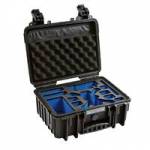 B&W Type 3000 Hard Case with Foam Inlay and Lid Pocket for DJI Spark Fly More Combo - Black (p/n 3000/B/Spark) B&W Type 3000 Hard Case with Foam Inlay and Lid Pocket for DJI Spark Fly More Combo - Black (p/n 3000/B/Spark)