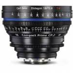 Zeiss (1868-913) 18mm T/3.6 T* Compact Prime CP.2 Lens (PL Fit / Imperial Scale) Zeiss (1868-913) 18mm T/3.6 T* Compact Prime CP.2 Lens (PL Fit / Imperial Scale)
