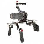 Shape ALPSM - Shoulder Mount for Sony Alpha A7S MkII - A7R MkII - A7 MkII with 15mm Rods and Adjustable Top Handle (ALP-SM) Shape ALPSM - Shoulder Mount for Sony Alpha A7S MkII - A7R MkII - A7 MkII with 15mm Rods and Adjustable Top Handle (ALP-SM)