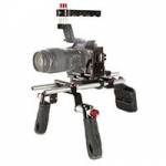 Shape ALPSM-OF - Offset Shoulder Mount for Sony Alpha A7S MkII - A7R MkII - A7 MkII with 15mm Rods and Adjustable Top Handle (ALP-SM-OF) Shape ALPSM-OF - Offset Shoulder Mount for Sony Alpha A7S MkII - A7R MkII - A7 MkII with 15mm Rods and Adjustable Top Handle (ALP-SM-OF)