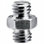 Manfrotto 125 (1-25) Short Adapter Spigot 3/8 Inch to 3/8 Inch Manfrotto 125 (1-25) Short Adapter Spigot 3/8 Inch to 3/8 Inch