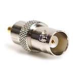 RCA (Phono) Male to BNC Female video adaptor RCA (Phono) Male to BNC Female video adaptor