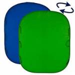 Lastolite LL LC5987 (LLLC5987) Collapsible, Blue / Green Reversible Chromakey Background 6x7ft (1.8 x 2.1m) Lastolite LL LC5987 (LLLC5987) Collapsible, Blue / Green Reversible Chromakey Background 6x7ft (1.8 x 2.1m)