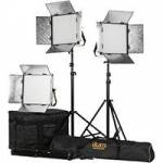 Ikan RW10-3PT-KIT (RW103PTKIT) Kit with 3x Rayden Daylight 1x1 LED Lights Ikan RW10-3PT-KIT (RW103PTKIT) Kit with 3x Rayden Daylight 1x1 LED Lights
