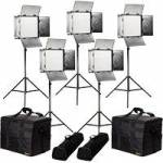 Ikan RW10-5PT-KIT (RW105PTKIT) Rayden Daylight 5-Point LED Light Kit with 5x RW10 LED Lights Ikan RW10-5PT-KIT (RW105PTKIT) Rayden Daylight 5-Point LED Light Kit with 5x RW10 LED Lights