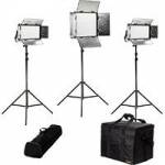 Ikan RW-1F2H (RW1F2H) Rayden Daylight 3-Point LED Light Kit with 1x RW10 LED Light & 2x RW5 LED Lights Ikan RW-1F2H (RW1F2H) Rayden Daylight 3-Point LED Light Kit with 1x RW10 LED Light & 2x RW5 LED Lights